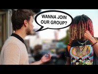 Thumbnail for the Quadeca - I Turned 4 Strangers into a Rap Group... link, provided by host site