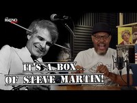 Thumbnail for the Steve Martin - In a Box: Exploring His Iconic Comedy Albums link, provided by host site