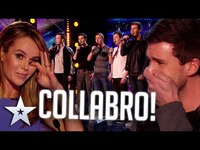 Thumbnail for the Collabro - *incredible* FIRST performance! | Audition | BGT Series 8 link, provided by host site