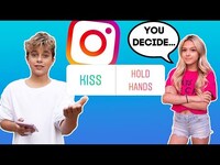 Thumbnail for the Gavin Magnus - INSTAGRAM Followers Control My Life For A Day **First Kiss**❤️📱 link, provided by host site
