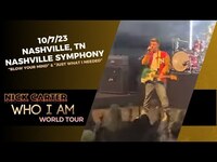 Thumbnail for the Nick Carter - Instagram Live - Nashville, TN - Who I Am Tour link, provided by host site