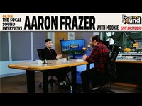 Thumbnail for the Aaron Frazer - Interview with Mookie on 88.5FM The SoCal Sound link, provided by host site