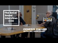 Thumbnail for the Genesis Owusu - Interview with Nic Harcourt LIVE from 88.5FM The SoCal Sound link, provided by host site