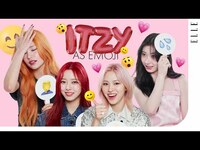 Thumbnail for the ITZY - 저희 싸우는 거 아니예요..‼ 있지(ITZY)의 와글와글 시끌벅적 이모지 인터뷰🤦‍♀️💦 | ELLE KOREA link, provided by host site