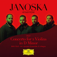 Thumbnail for the Johann Sebastian Bach - J.S. Bach: Concerto for 2 Violins in D Minor, BWV 1043 - Arr. Janoska Ensemble: III. Allegro link, provided by host site
