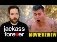 Thumbnail for the Chris Stuckmann - Jackass Forever - Movie Review link, provided by host site