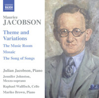 Thumbnail for the Maurice Jacobson - Jacobson: Theme & Variations link, provided by host site