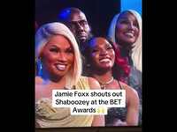 Thumbnail for the Shaboozey - Jamie Foxx shouted out at the BET Awards! 👏 link, provided by host site