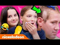 Thumbnail for the Annie LeBlanc - & Jayden Bartels Run a Salon! 💇 Expert Attempters: Ep. 2 | Nick link, provided by host site