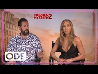 Thumbnail for the Adam Sandler - & Jennifer Aniston On Their Work 'Marriage' link, provided by host site