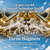 Thumbnail for the Johann Sebastian Bach - Johann Sebastian Bach: Orgelwerke · Organ Works Vol. 1 (Gottfried Silbermann-Orgel der Hofkirche Dresden · Silbermann Organ from 1755 in the Court Church of Dresden) link, provided by host site