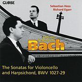 Thumbnail for the Sebastian Hess - Johann Sebastian Bach, The Sonatas for Violoncello and Harpsichord, BWV 1027-1029 link, provided by host site