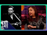 Thumbnail for the Johnny Cash - 'Johnny Cash called the Cavan pirate station' - Sally Kelly | The Late Late Show | RTÉ One link, provided by host site