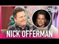 Thumbnail for the Nick Offerman - Jokes He And Megan Mullally 'Had A Threesome' With Rob Lowe link, provided by host site