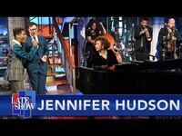 Thumbnail for the Jennifer Hudson - Jon Batiste, And Stephen Perform "(You Make Me Feel Like) A Natural Woman" link, provided by host site