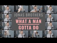 Thumbnail for the Jared Halley - Jonas Brothers - What A Man Gotta Do (HYBRID ACAPELLA) link, provided by host site