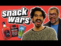 Thumbnail for the Dev Patel - & Jordan Peele Rate Indian And American Food | Snack Wars link, provided by host site
