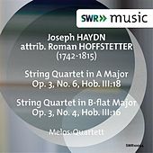 Thumbnail for the Melos Quartett - Joseph Haydn: String Quartets, Op. 3, Nos. 4 & 6 (Attrib. Hoffstetter) link, provided by host site