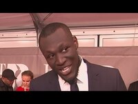 Thumbnail for the Stormzy - ‘just happy to be’ at the Brit Awards link, provided by host site