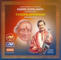 Thumbnail for the Kadri Gopalnath - Kadiri Gopalnath (Saxophone) & T.V. Gopalakrishnan (Mrudangam) link, provided by host site