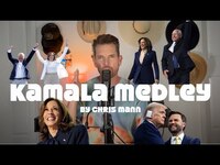 Thumbnail for the Chris Mann - Kamala Medley (Harris Walz Campaign Bop) link, provided by host site
