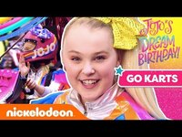 Thumbnail for the JoJo Siwa - & Kendall Vertes Go Karting Showdown! 🏎️ JoJo’s Dream Birthday Special! link, provided by host site