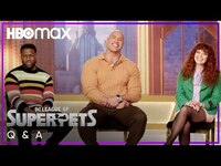 Thumbnail for the Dwayne Johnson - Kevin Hart & Natasha Lyonne Answer Pet Questions | DC League of Super-Pets | HBO Max link, provided by host site