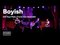 Thumbnail for the Boyish - Kill Your Pain / FUCK YOU HEATHER | Audiotree STAGED link, provided by host site