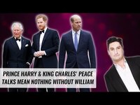 Thumbnail for the Prince Harry - & King Charles' Peace Talks Mean Nothing Without William | Naughty But Nice link, provided by host site