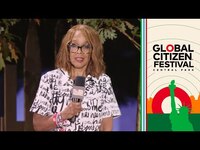 Thumbnail for the Gayle - King on the Power of Raising Our Voices Together for Action | Global Citizen Festival 2023 link, provided by host site