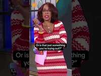 Thumbnail for the Gayle - King's hair is festive this year - but not everyone on our crew is on board #shorts link, provided by host site