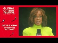 Thumbnail for the Gayle - King welcomes Jelly Roll to the stage | Global Citizen Festival NYC 2024 link, provided by host site