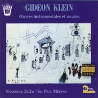 Thumbnail for the Ensemble 2E2M - Klein : Oeuvres instrumentales et vocales link, provided by host site