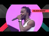 Thumbnail for the Black Sherif - Kwaku The Traveller (Wireless 2023) link, provided by host site