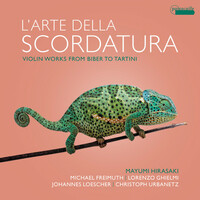 Thumbnail for the Mayumi Hirasaki - L'arte della scordatura: Violin Works from Biber to Tartini link, provided by host site