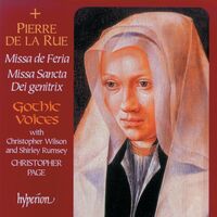 Thumbnail for the Gothic Voices - La Rue: Missa De Feria & Missa Sancta Dei genitrix link, provided by host site