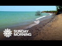 Thumbnail for the CBS Sunday Morning - Nature: Lake Michigan link, provided by host site
