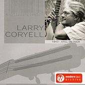 Image of Larry Coryell linking to their artist page due to link from them being at the top of the main table on this page