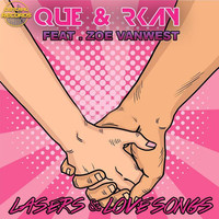 Thumbnail for the Que - Lasers & Love Songs link, provided by host site