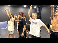 Thumbnail for the Now United - Last Minute of Rehearsal!! link, provided by host site