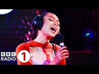 Thumbnail for the Griff - Last night's mascara in the Radio 1 Live Lounge link, provided by host site