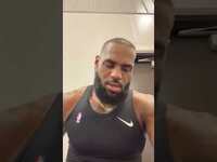 Thumbnail for the Culture Jam - Lebron James vibing after a workout link, provided by host site