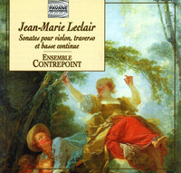 Thumbnail for the Jean-Marie Leclair - Leclair: Sonates pour violon, traverso et basse continue link, provided by host site