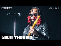 Thumbnail for the LÉON - Leon Thomas "MUTT" (Live Performance) | Genius Open Mic link, provided by host site