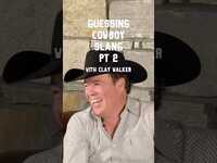 Thumbnail for the Clay Walker - Let's test my knowledge! #cowboyslang #slang #cowboy #comedy #funny link, provided by host site