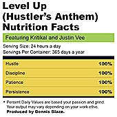 Thumbnail for the Dennis Blaze - Level Up (Hustler's Anthem) link, provided by host site