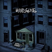 Image of Handguns linking to their artist page due to link from them being at the top of the main table on this page