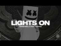 Thumbnail for the Marshmello - Lights On (Official Visualizer) link, provided by host site