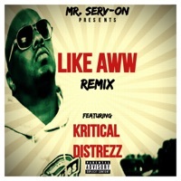 Thumbnail for the Mr. Serv-On - Like Aww Remix link, provided by host site