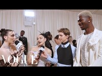 Thumbnail for the Charli XCX - Lil Nas X & Troye Sivan Think About Starting a Band Together | Met Gala 2024 link, provided by host site